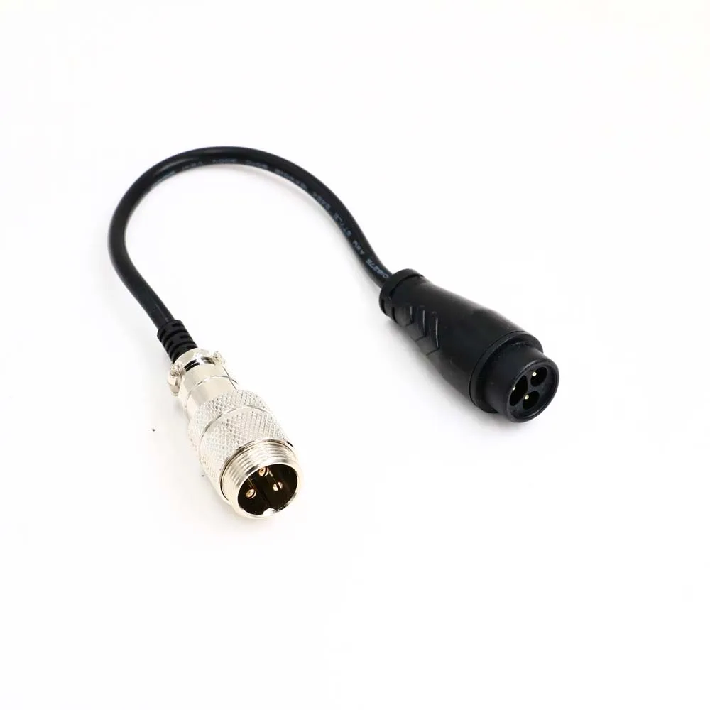 Charger Socket Adapter for Dualtron Electric Scooter To Switch Old GX16 3-Pin To New Plug MINIMOTORS Transfer Cable Accessories