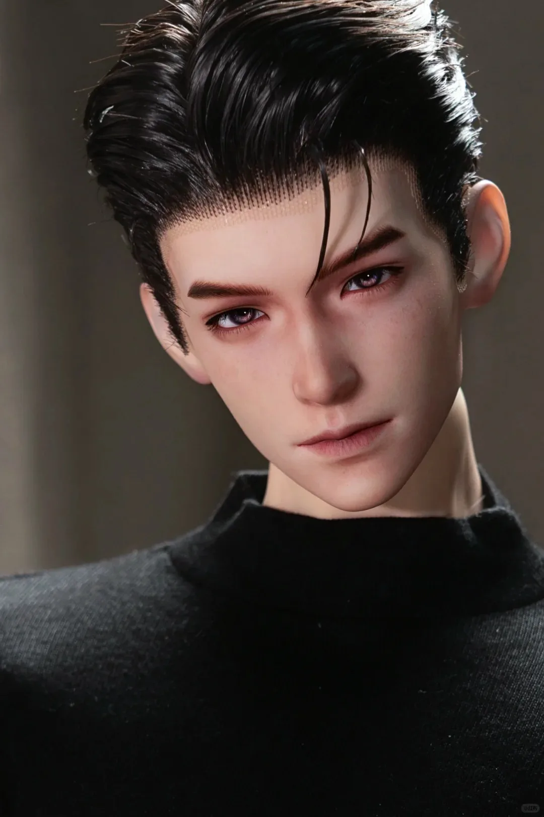 

New BJD doll 1/3 XiaYizhou open-mouthed girl with thick Bonnie single head, hakimi sisters, resin, toy angel, just a head