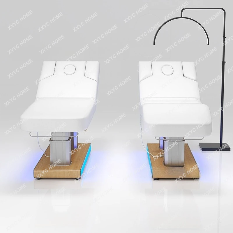 

Электрическая косметологическая кушетка для ухода за лицом, инъекций, СПА-процедур, массажа и лифтинга с подогревом