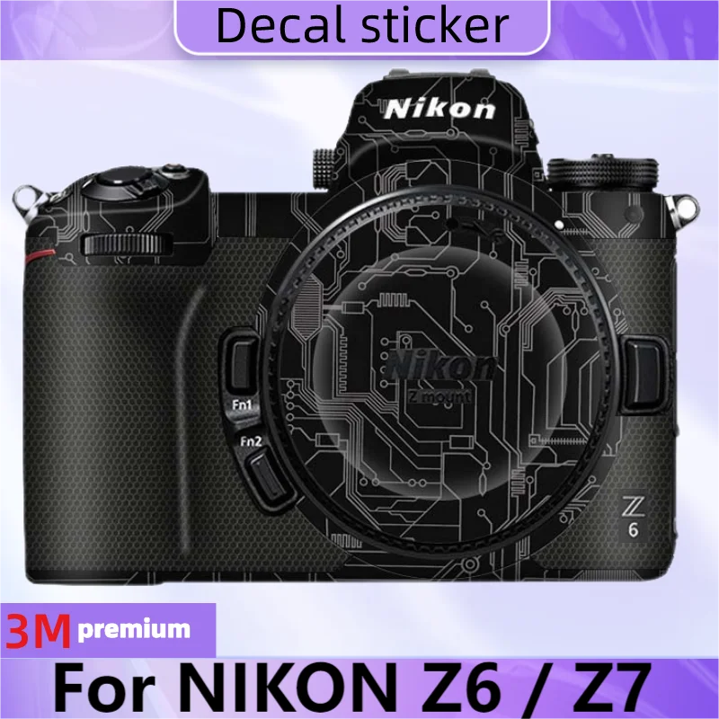 For NIKON Z6 / Z7 Camera Body Sticker Protective Skin DecalVinyl Wrap Film Anti-Scratch Protector Coat