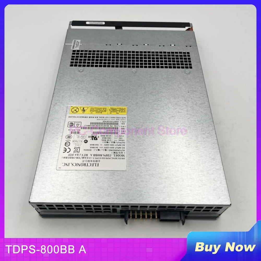 For IBM V3500 V3700 V5000 Power Supply 98Y2218 00WK807 TDPS-800BB A