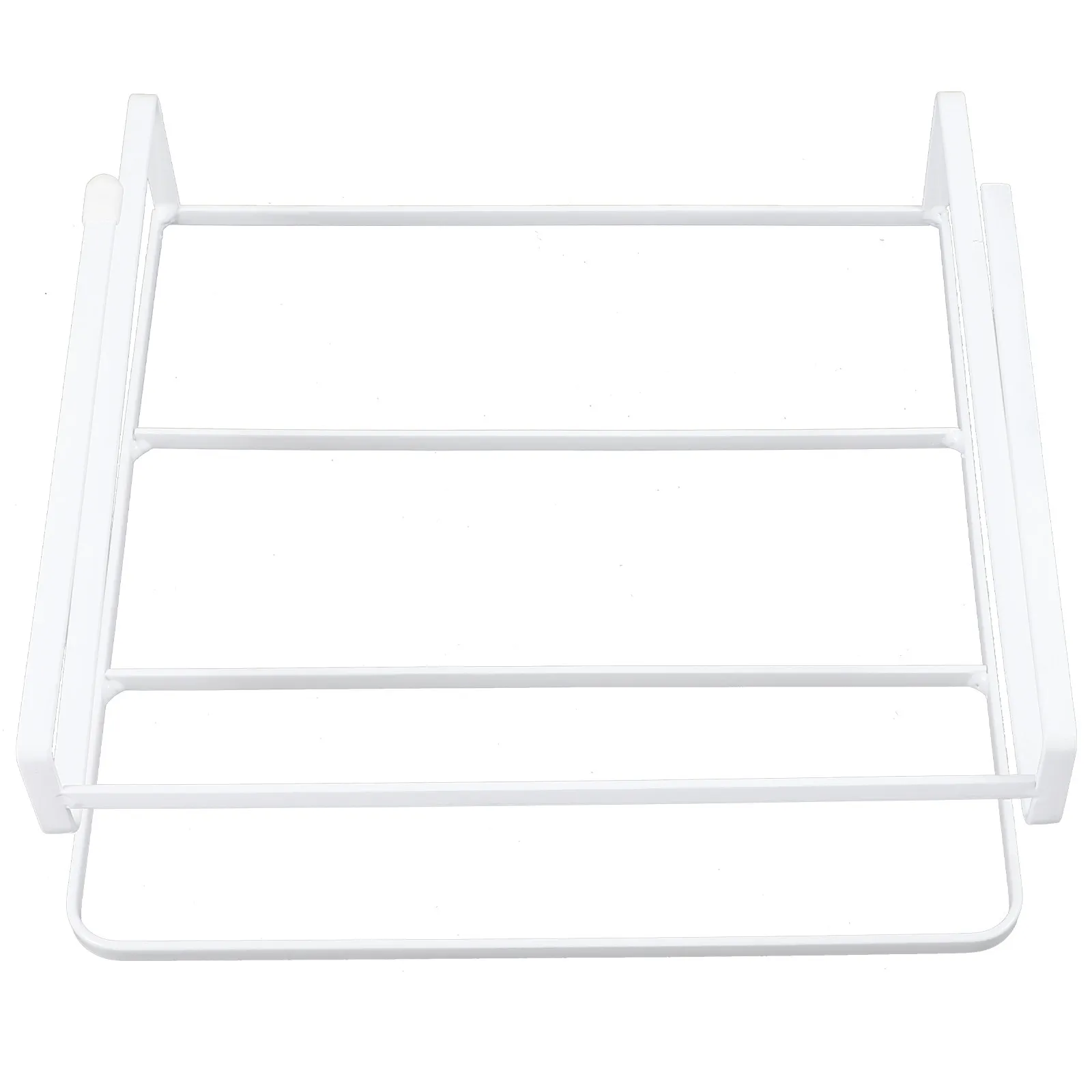 Under Desk Laptop Holder Iron Storage Rack Hanging Book Rack Desktop Storage Organizer Dormitory Office Multi-Function Wire