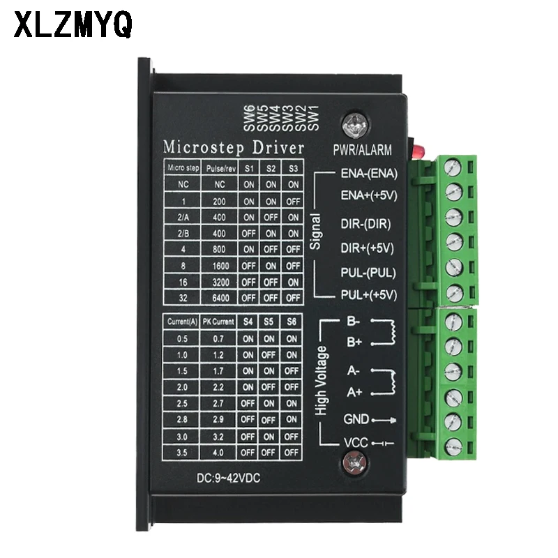 스텝퍼 모터 드라이버, 1 축 스테핑 모터 드라이버 보드, CNC 타각기, TB6600 23 Nema 34 42 57/86 Nema 17 4A DC9-40V