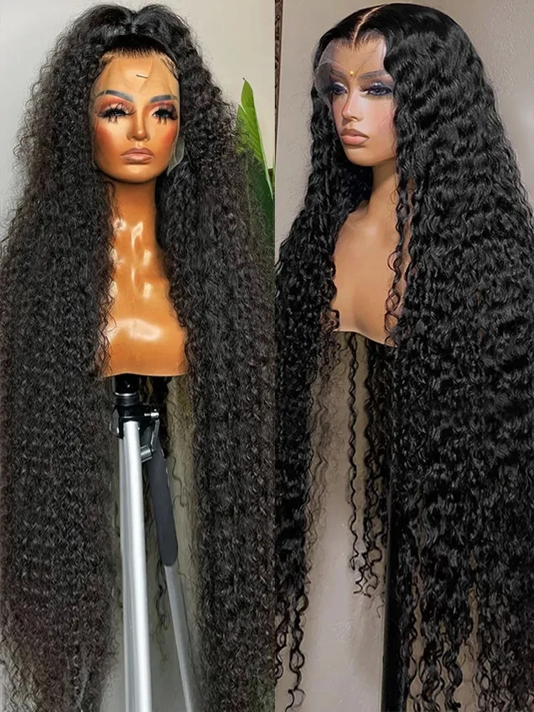 

13x6 Deep Wave HD Lace Frontal human hair Wig 13x4 Curly Lace Front Human Hair Wigs for Women Lace Closure Wig Pre Plucked