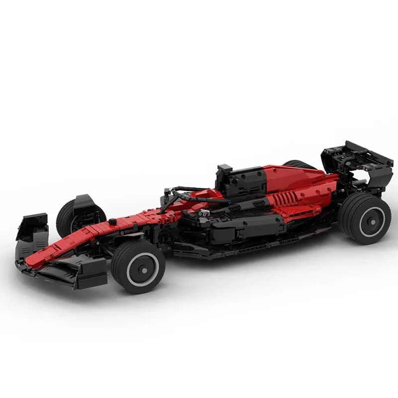 New MOC-138528 C43 SuperTeam Stake 1:8 scale SuperRace Car Model Buiding Kit Creators Block Bricks Kids Toys Birthday Gifts