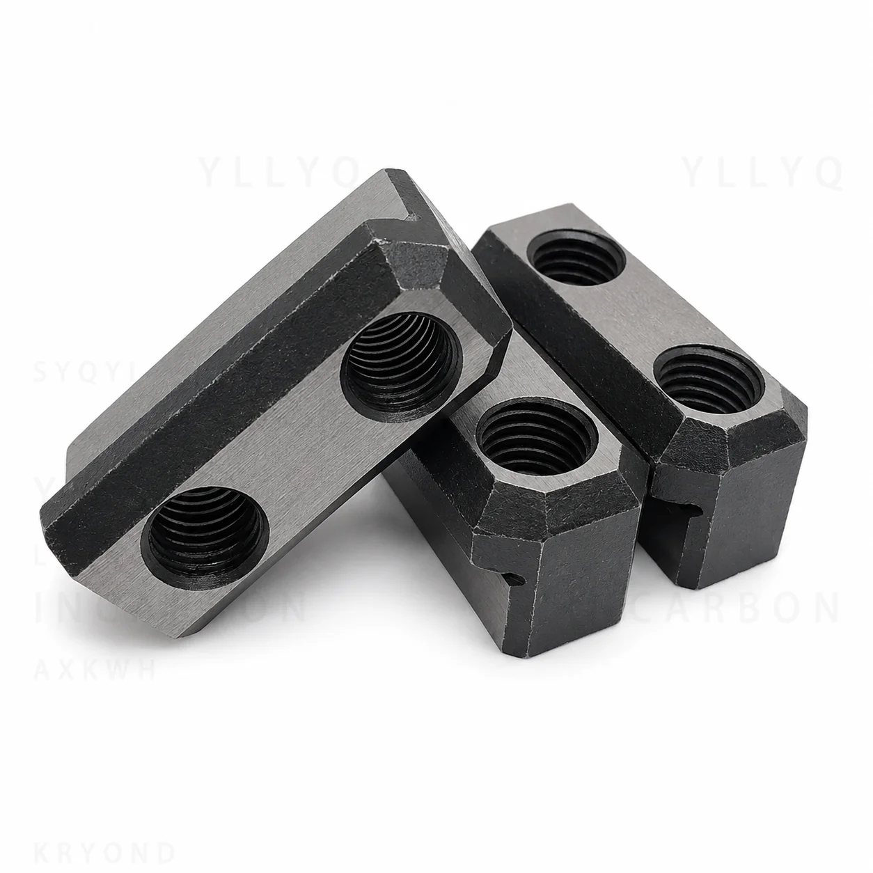 Hydraulic Chuck Oil Pressure Chuck Hard Jaw 5 6 8 10 12 Inch CNC Lathe T Slot T Nuts Mechanical Machine Tool Fixture