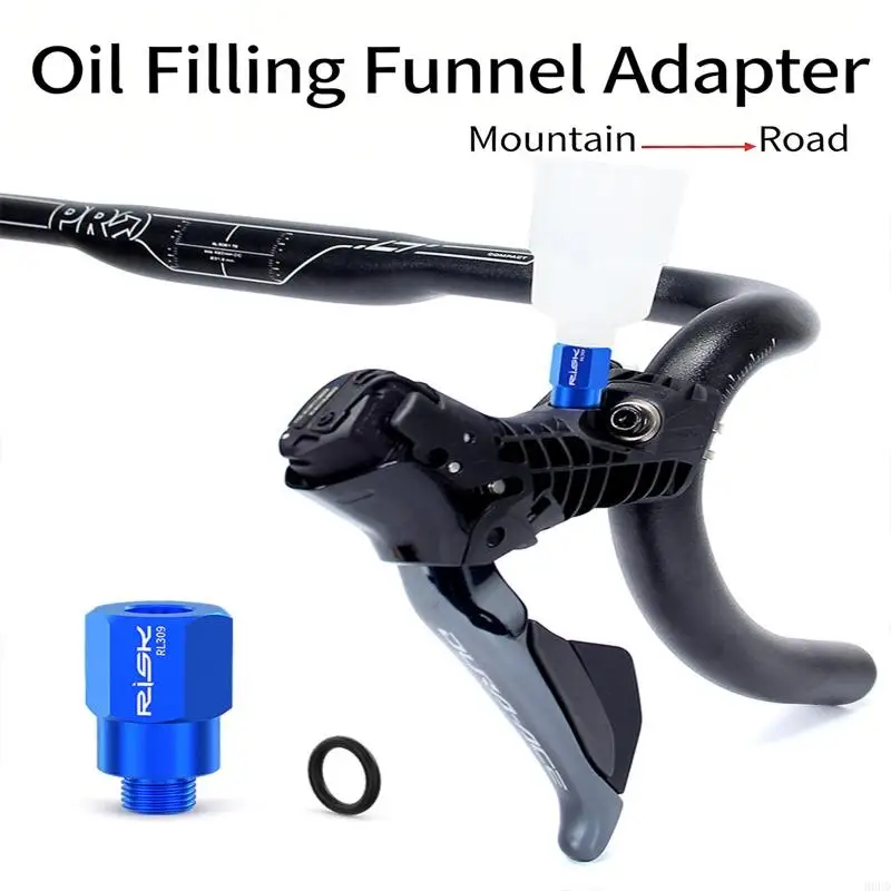 

High Strength Aluminum Alloys Bleed Funnel Conversion Adapters Easy to Use 69HD