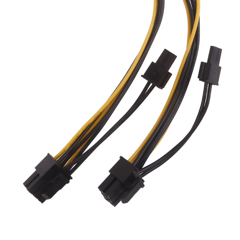 8 Pin to Dual 8 Pin (6+2) Graphic Card Power Supply Cable Splitter Power Cable Connector Extender for Graphics Drop Shipping