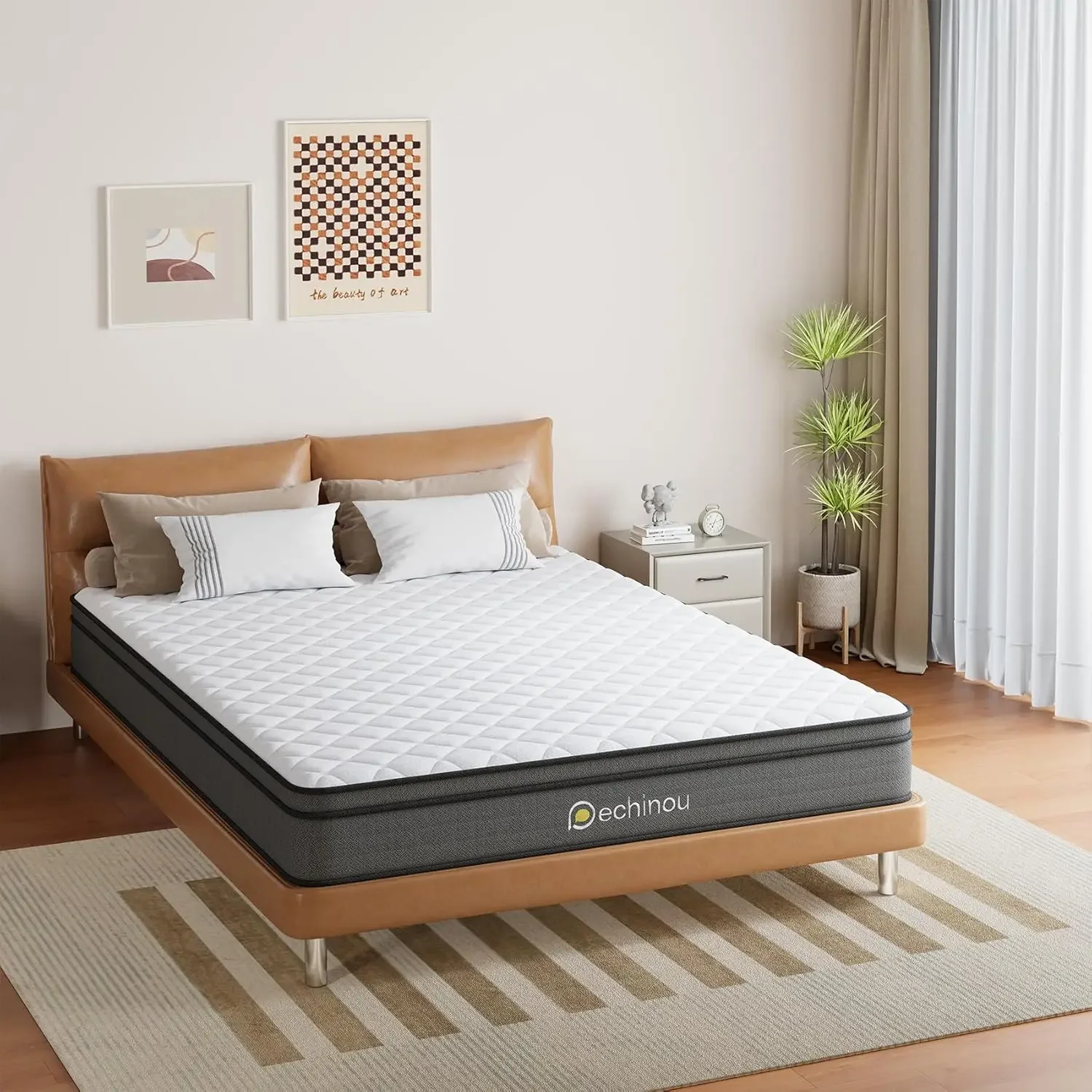 Innerspring, Full Mattresses for Bed Frame, Bunk Bed, Trundle, Medium Firm Support, CertiPUR-US