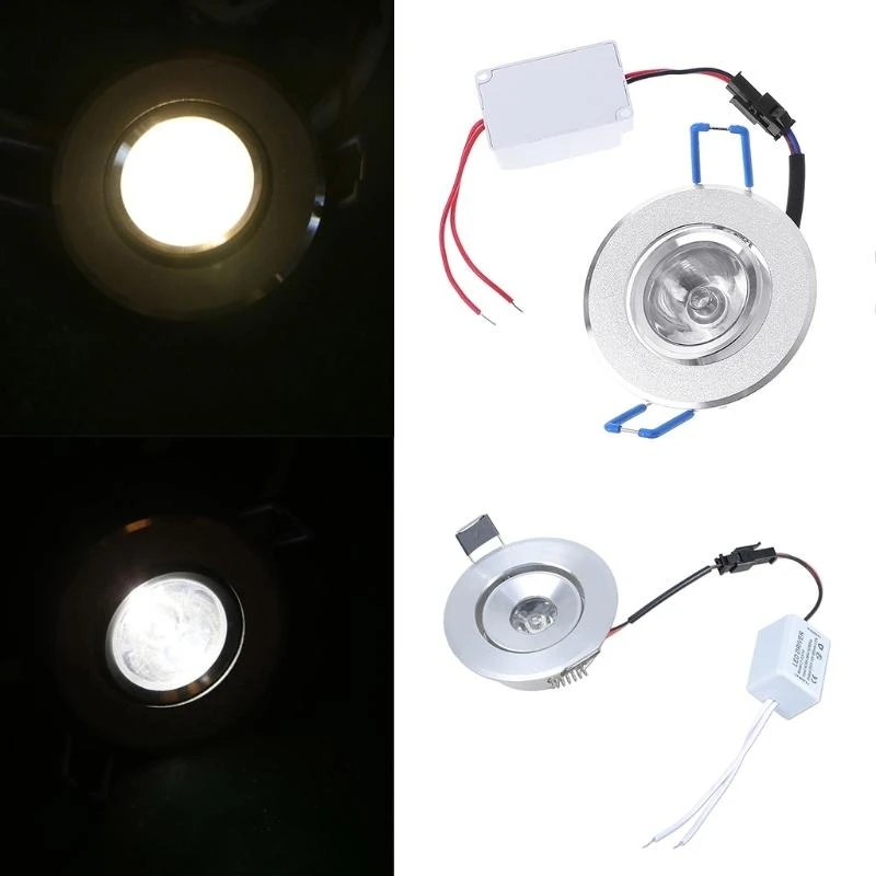 

Multifuntional Adjustable 1W LED Downlight Featuring Color Option Simple Retrofits Installation Ceiling Lamp for Home