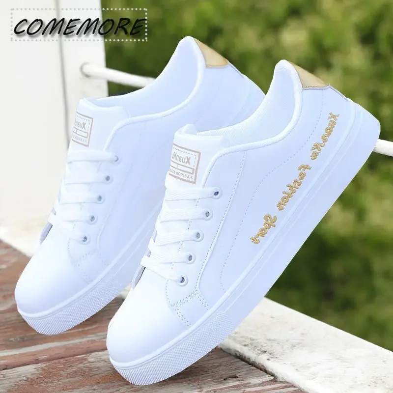 

2025 Мужская повседневная обувь, мужская легкая спортивная обувь, теннисные кроссовки, мягкие белые мужские туфли на плоской подошве, летняя дышащая обувь на шнуровке