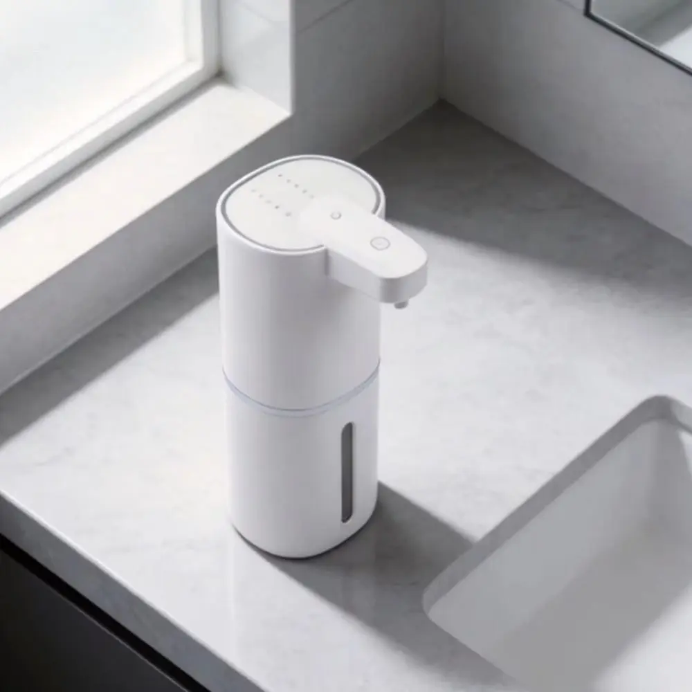380ml Automatic Liquid Soap Dispenser 4 Gear Adjustable Touchless Electric Foam Dispenser Wall Mounted Smart Sensor Hand Washer