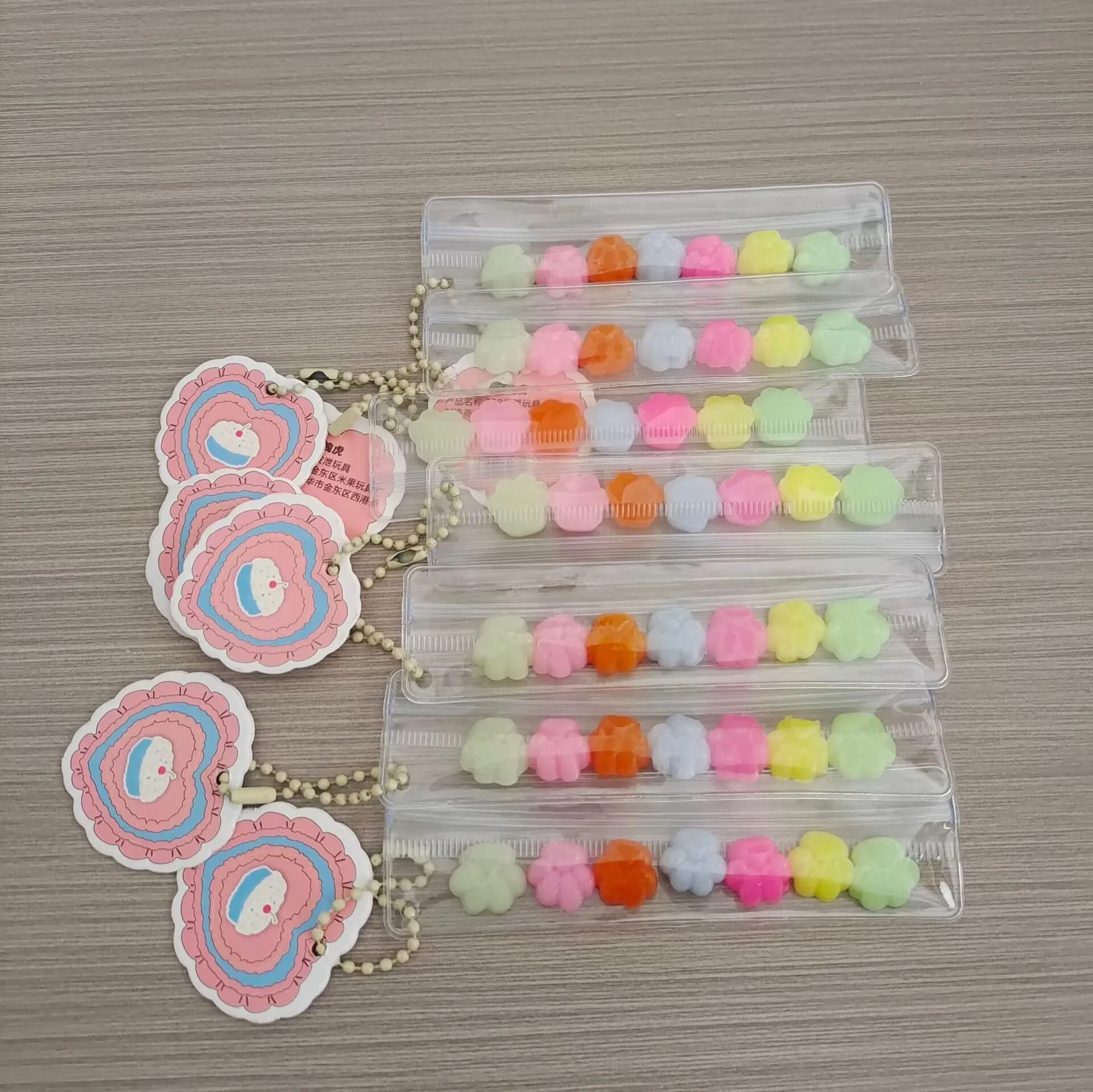 7 unids/bolsa Fidget juguete lindo Mini gato pata apretar juguete sensorial Kawaii Mochi juguete suave alivio del estrés mano relajar juguete para adultos niños regalo