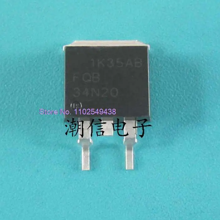 

10PCS/LOT FQB34N20 31A 200V