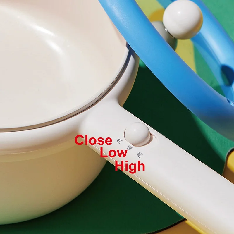 家庭用多機能電気鍋,焦げ付き防止鍋,大容量鍋,220v,3l