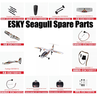ESKY Seagull RC Plane Spare Parts Servo Motor Controller Charger Propeller Remote Control Landing Gear Canopy Accessories