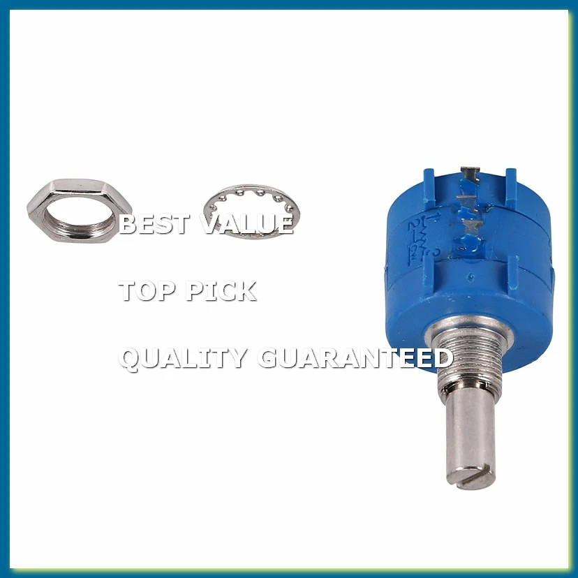 3590S-2-502L 5K Ohm 10-Turn Rotary Wire Wound Potentiometer