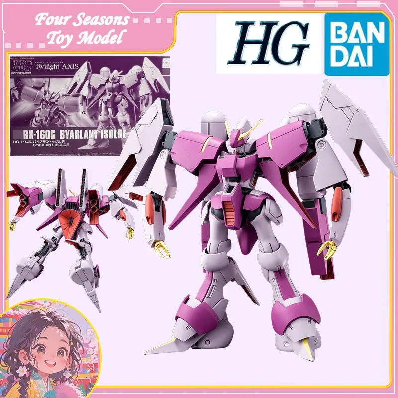 

Fast Shipping Bandai Anime HGUC 1/144 RX-160G BYARLANT ISOLDE Gundam Model Toys Action Figure Collectible Ornament Children Gift