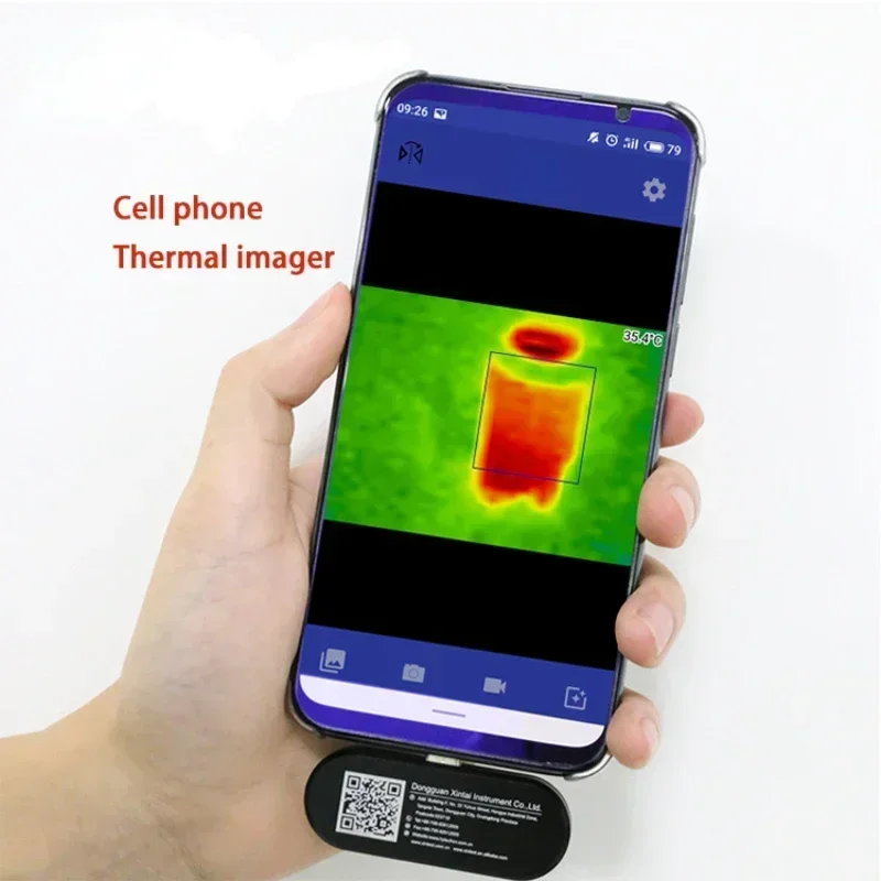 Advanced Mini Compact Thermal Camera Android C-type Device 640 * 480 Thermographic Camera Camera Thermique