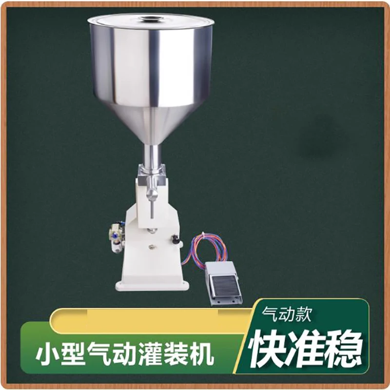 

5~50ml Manual Cosmetic Liquid Filling Machine, Hand-Operated Filler for Nail Polish Shampoo Cream Paste Oil, Suitable for Daily