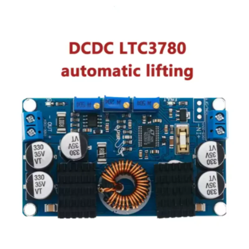 DCDC LTC3780 automatic lifting voltage solar vehicle constant voltage constant current power supply module super book type