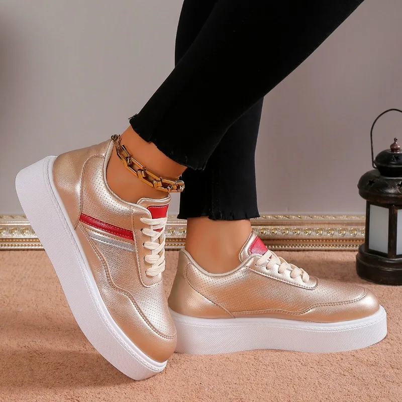 

Large size women's casual sports shoes, European and American spring, summer, and autumn new casual fashion sneakers