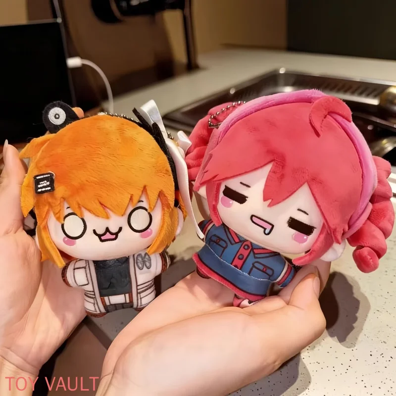 10cm Anime Kasane Teto Plush Doll Adachi Rei Plushie Soft Stuffed Toys Cute Anime Character Collectible Gifts For Fans Lovers
