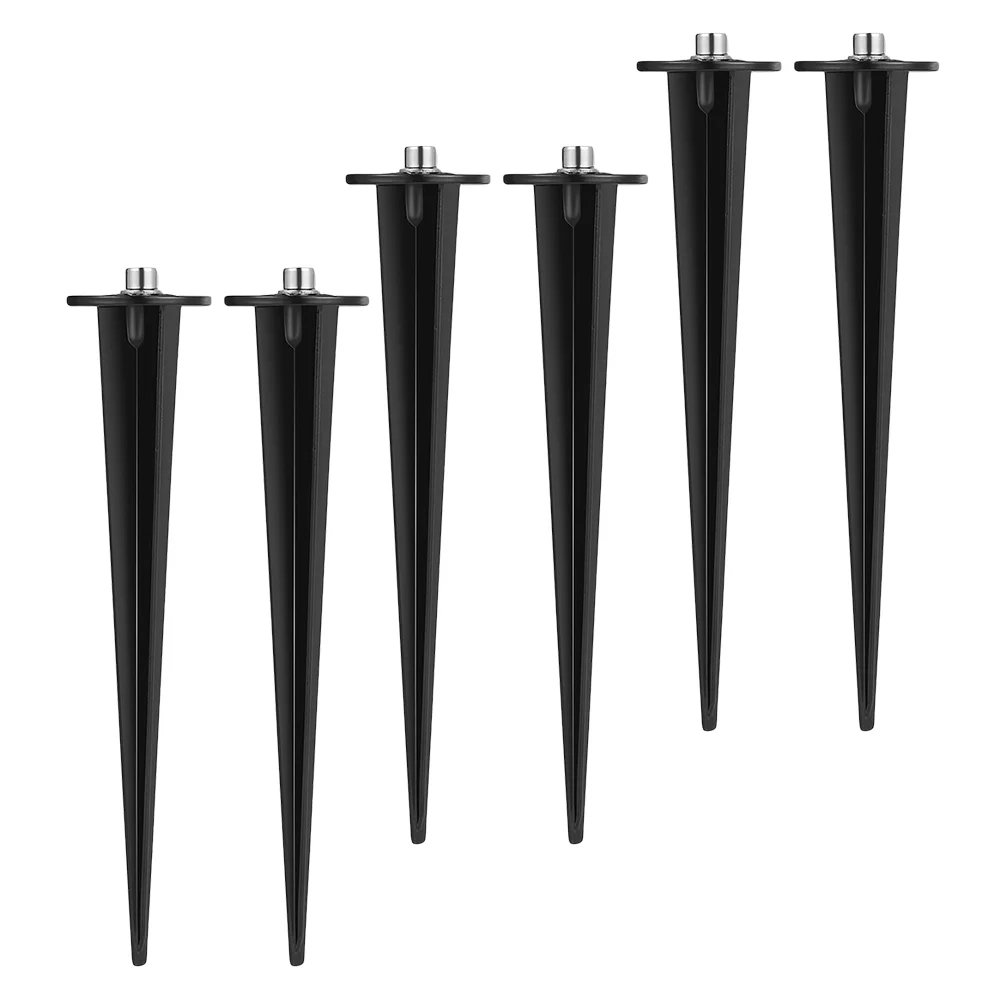 6Pcs Light Stake Stakes Lights Ground Spike Solar Garden Spikes Landscape Lamp Replacement Led Yard Flood Lamps Lighting Pathway