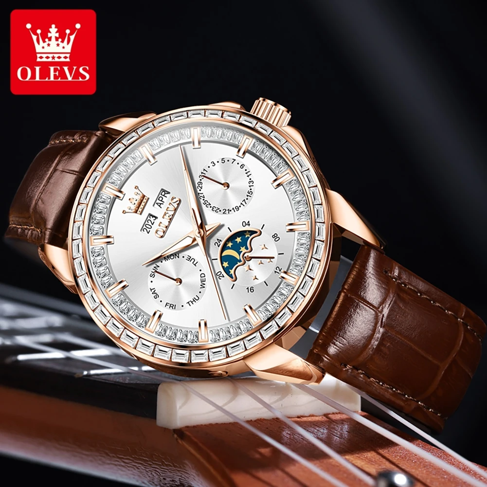 OLEVS Yepyeni İş Erkekler Meka - Luxury Watch On Sale incelemesi ve fiyatı