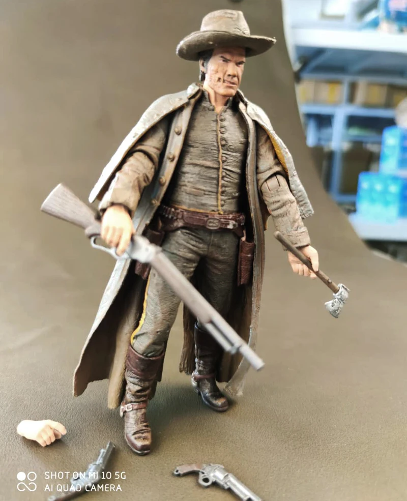 NECA جونا هيكس الشكل ميغان فوكس ليلى ليل جوش برولين جوناه هيكس الأبطال الغربيين دور الفيلم كوينتين تورنبول أرقام هدية