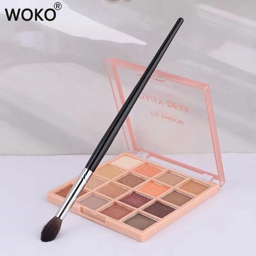 Eyeshadow Crease Brush High Quality Tapered Blending Brush Crease Blending Makeup Brushes Goat Hair Eyeshadow Crease Makeup Tool