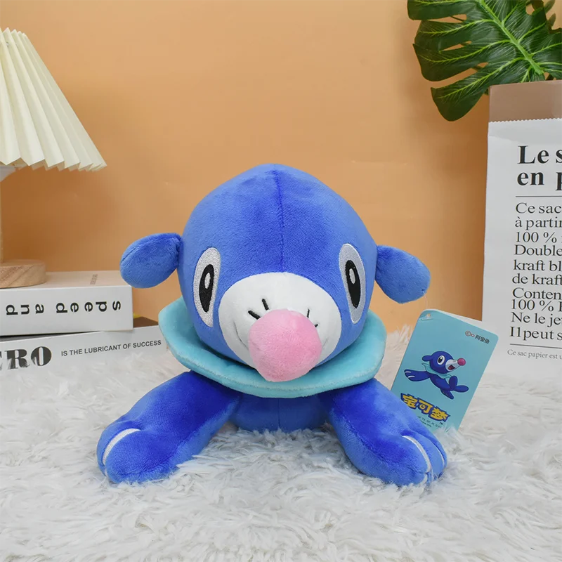 Pokemon Popplio Litten Rowlet Plush Toy Incineroar Hisuian Decidueye Soft Stuffed Peluche Doll Anime Pocket Monsters Great Gifts