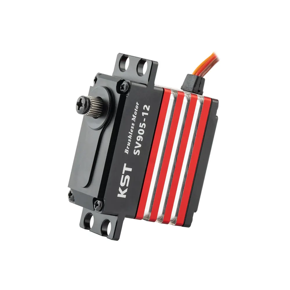 KST SV905-12 17Kgf.cm 0.04sec HV بدون فرش ميتال جير تيل سيرفو لطائرات هليكوبتر RC فئة 550-700