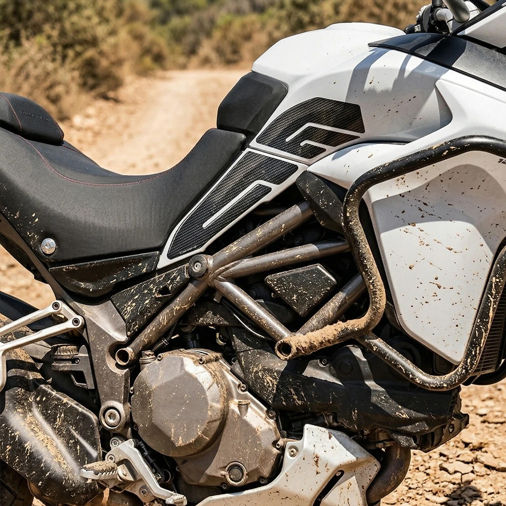 

Противоскользящие накладки на бак для мотоцикла Ducati Multistrada 950 950S 2019-2022
