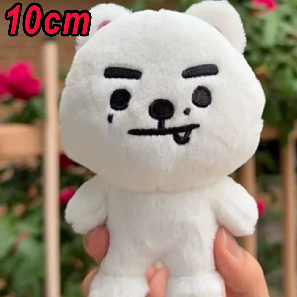 New 10cm JUNGWON Plush Pendant Kawaii JAKE HEESEUNG Jay Cos Animal Mini Stuffed Doll Keychain Toy For Fans Gifts view 2