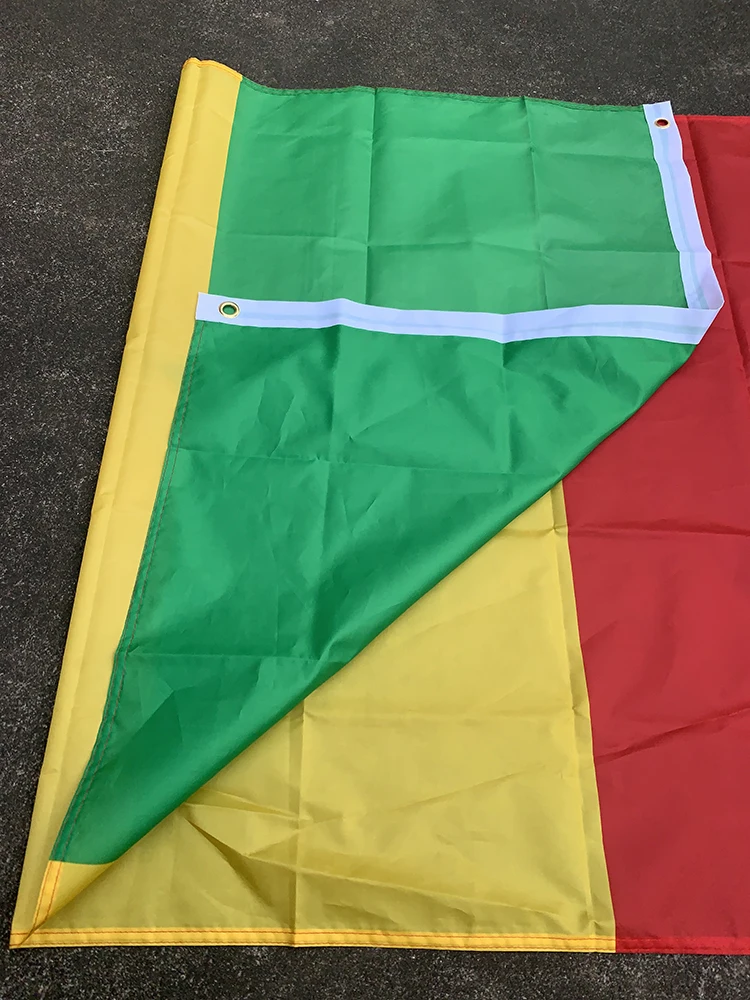 3x5 ft  Feet Senegal flag 90X150cm  Polyester hanging Flag Poly football FLAG Indoor Outdoor