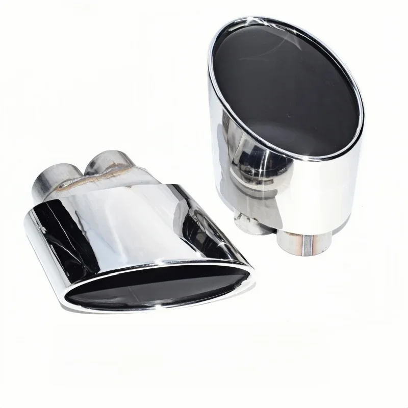 For Audi A3 A4 A5 A6 A7 To RS3 RS4 RS5 RS6 Upgrade Dual Interface Stainless Steel Exhaust Pipe Mufflers