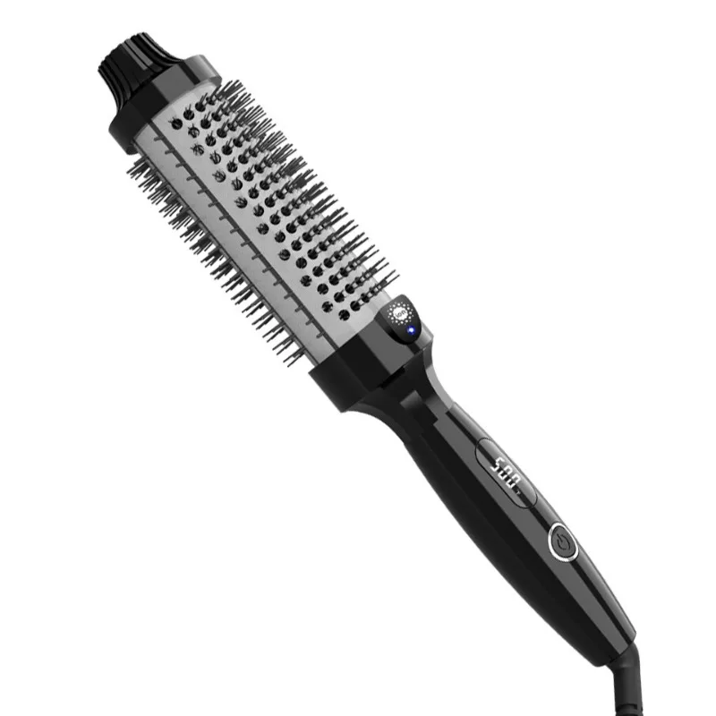 2026 Multifunctional Negative Ion Hair Volumizer, Electric Curling & Straightening Comb