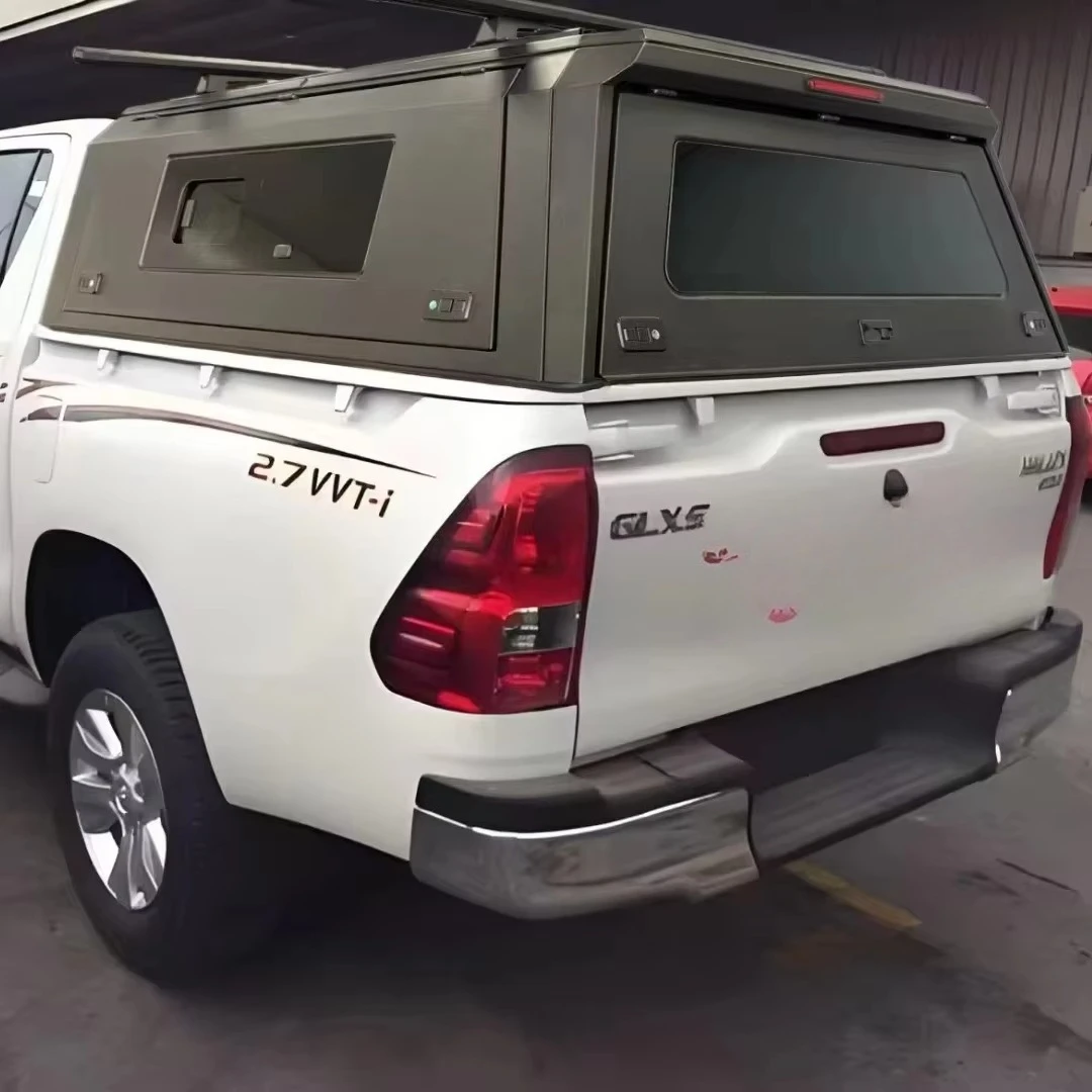 

Steel Aluminum Truck Canopy Pickup Truck Topper Camper Canopy