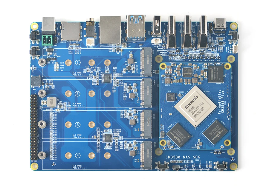 Imagem -03 - Além Disso Rockchip Rk3588 4xpcie3.0 Cm3588