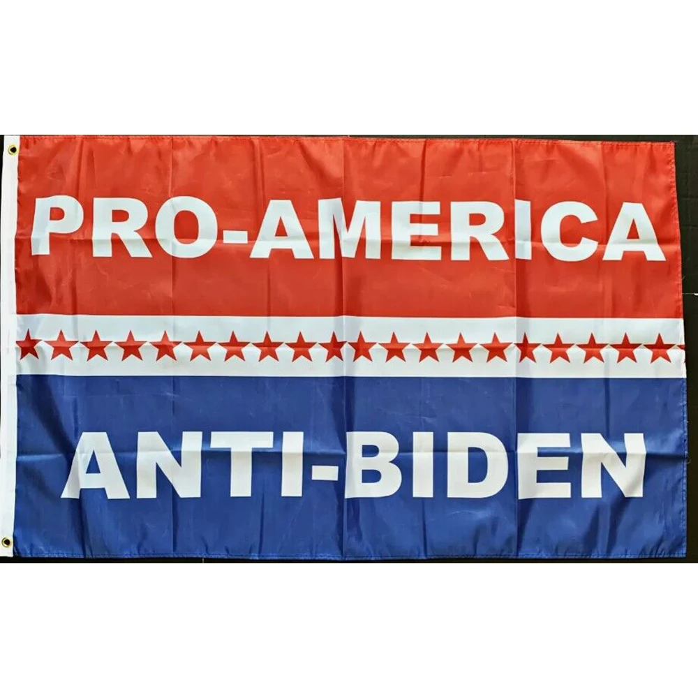 90x150cm Flag of Pro America Anti Biden BANNER WITH TWO GROMMETS No Flagpole