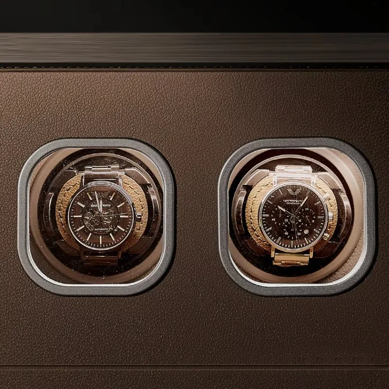 Moderno Armario para Relojes con Sistema de Carga Automática