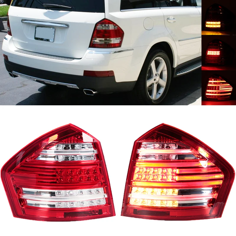 

Светодиодный задний фонарь в сборе для Mercedes Benz W164 GL350 GL450 GL550 2009 2010 2011, стоп-сигнал, указатель поворота, автозапчасти