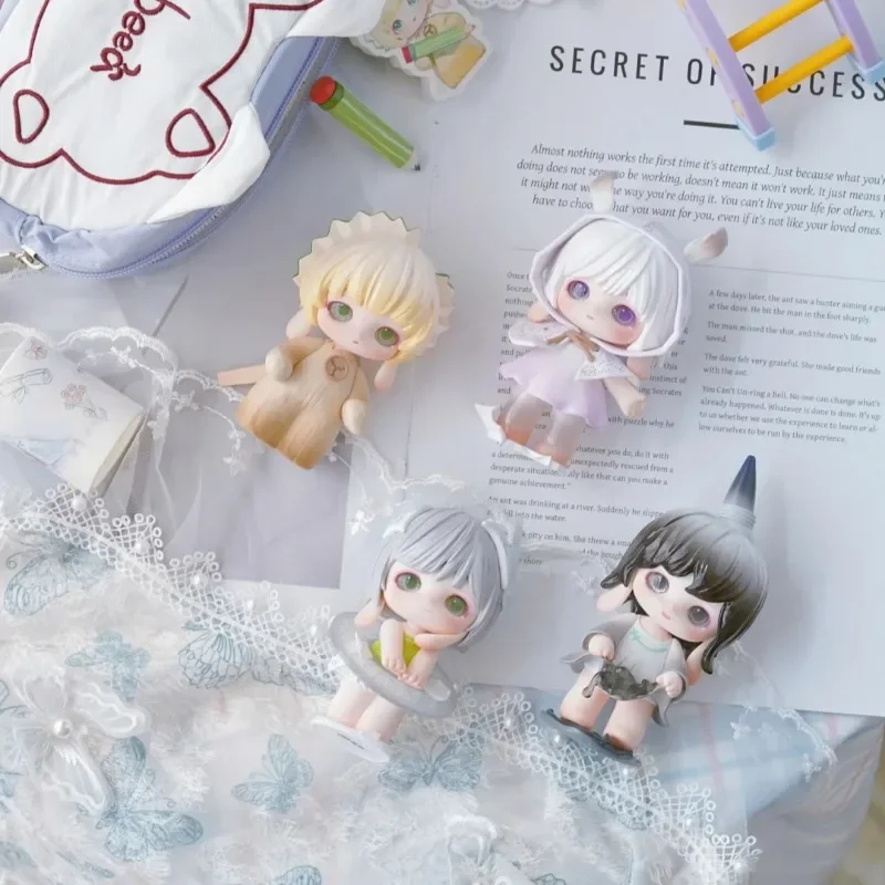 

Аутентичные канцелярские принадлежности Rabeea, коллекция мечты, слепая коробка, загадочная коробка, милая кукла с персонажем аниме, настольный орнамент, подарок-сюрприз