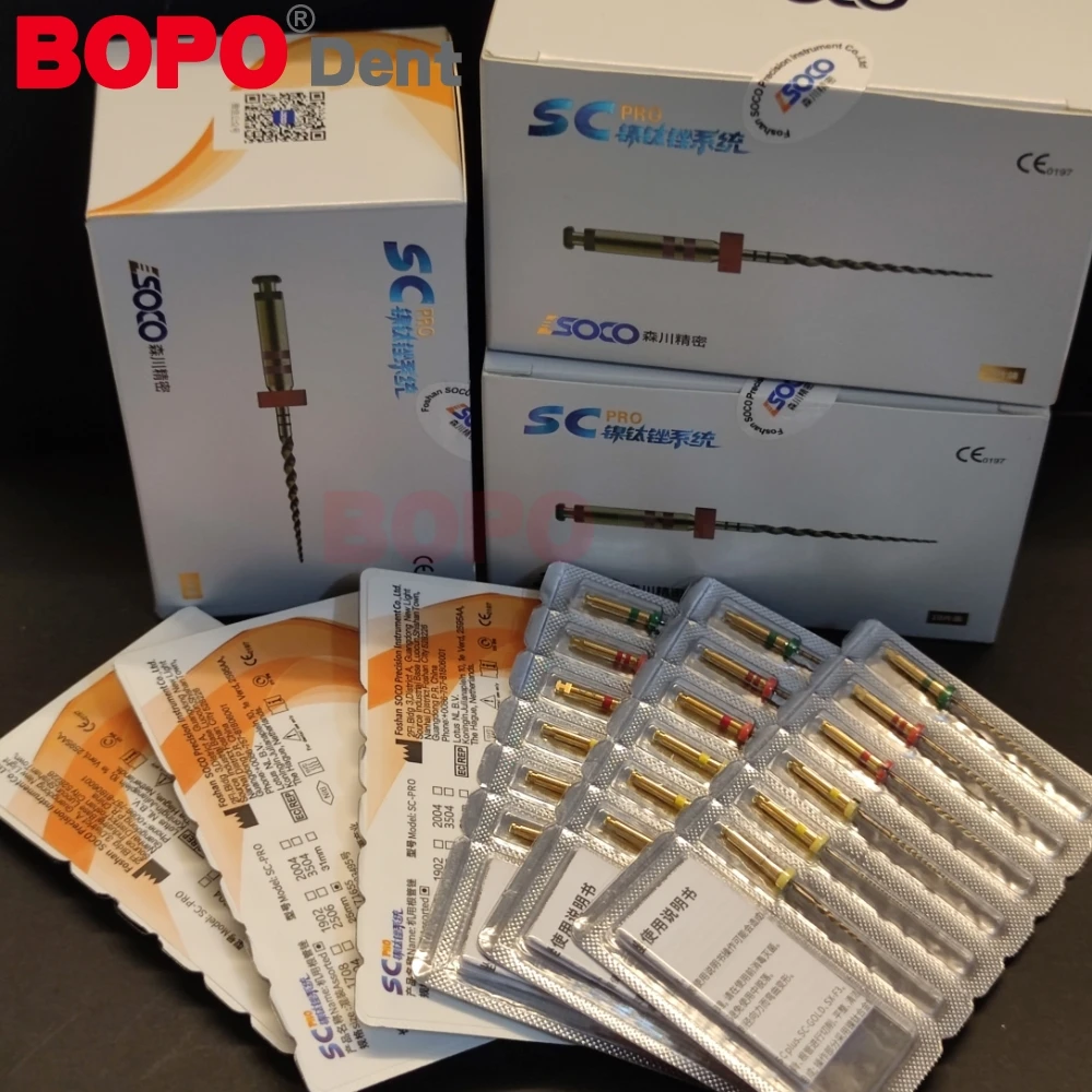 Dental Endo File Coxo SOCO SC Plus Root Canal Taper Endodontic File Heat Activated Rotary File Flexible Dentist Instruments 25mm view 4