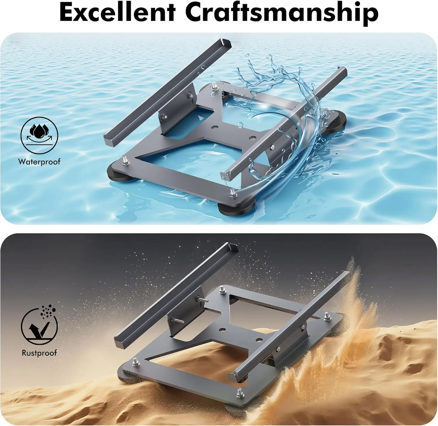 30° Adjustable Heavy Duty Magnet Mount for Starlink Mini Mount, Cars, RVs, Boat, Yacht