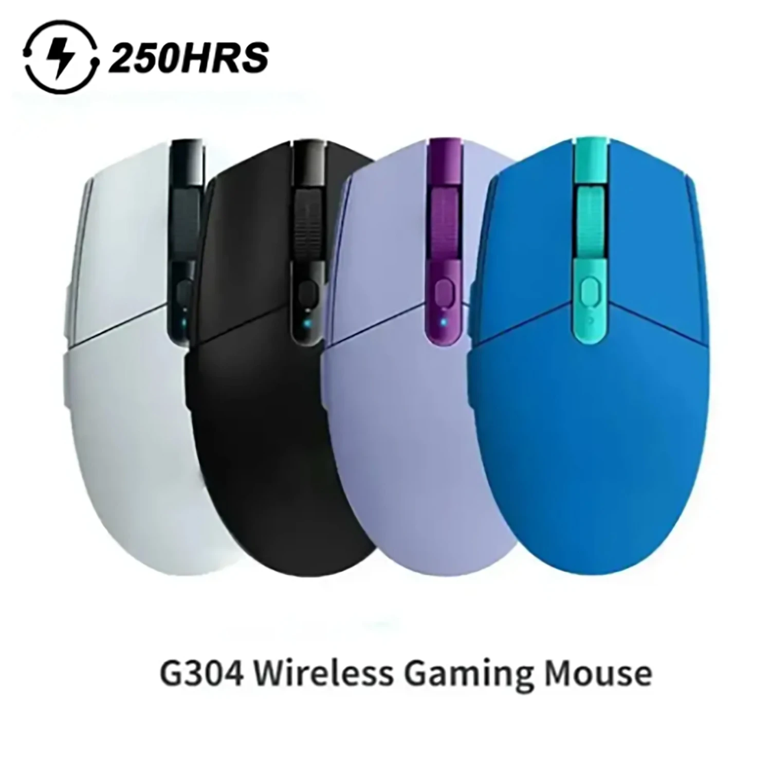 

G304 Беспроводная игровая мышь LIGHTSPEED, беспроводная мышь 12000 точек на дюйм, аксессуары для ноутбуков, версия без драйвера, новинка 2025 года