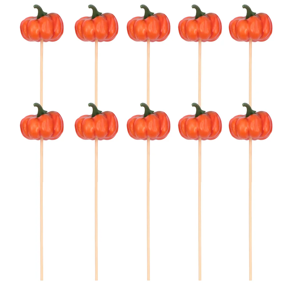 

Mini Pumpkin Materials For Bouquet Decor Halloween Pumpkin Topper Simulation Ornament Diy Craft Party Decoration