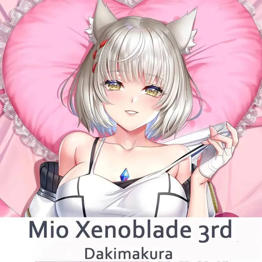 

Xenoblade 3Rd Mio наволочка для тела аниме Dakimakura Waifu 2-сторонний декор с принтом шарнирная подушка Otaku