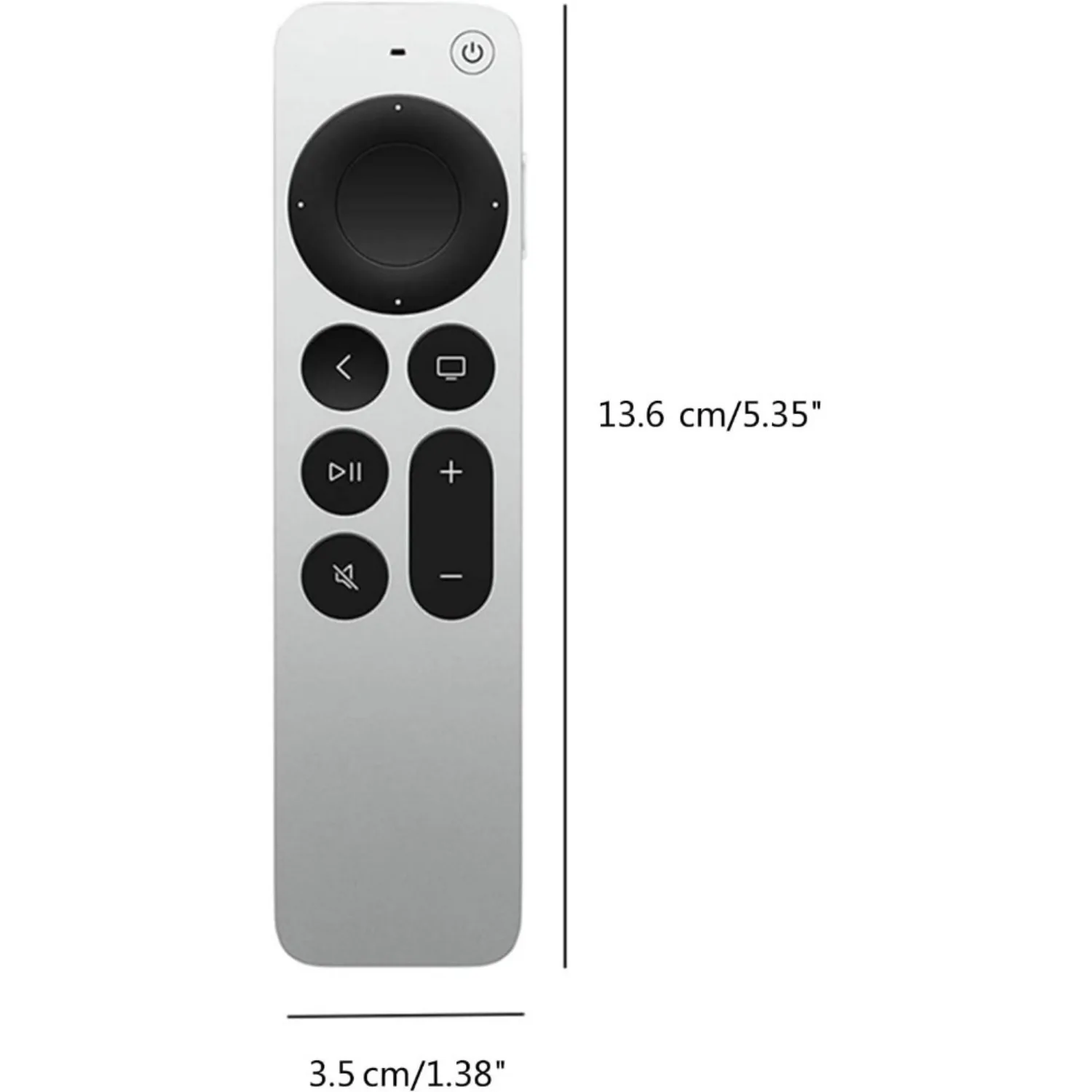 Genuine New A2540 Siri Remote Control 2nd Generatiom for Appletv 4K 4/5/6/7th,Lighting port, Without box